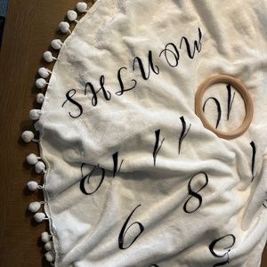 Month milestone blanket